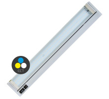 LED výklopné kuchyňské svítidlo GANYS 5,5W, 3000-6500K, 480Lm, stříbrné